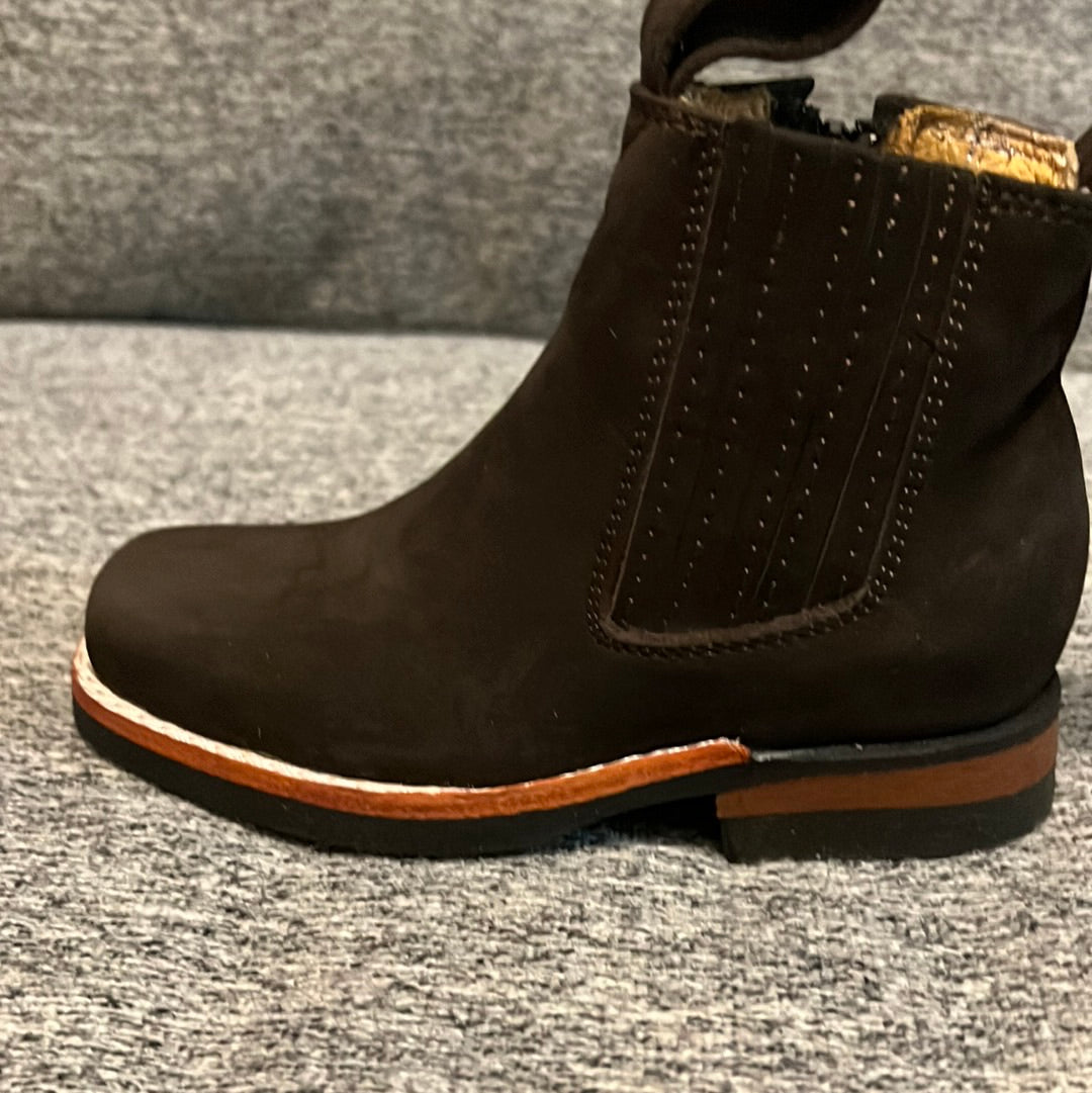 Dark Brown Children ankle boots size 10