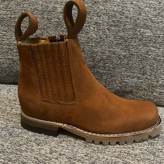 Sienna Brown 11.5 Children ankle Boots