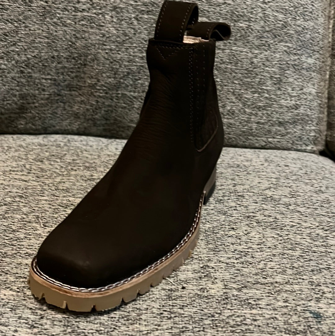 Dark Brown Ankle Boots size 1