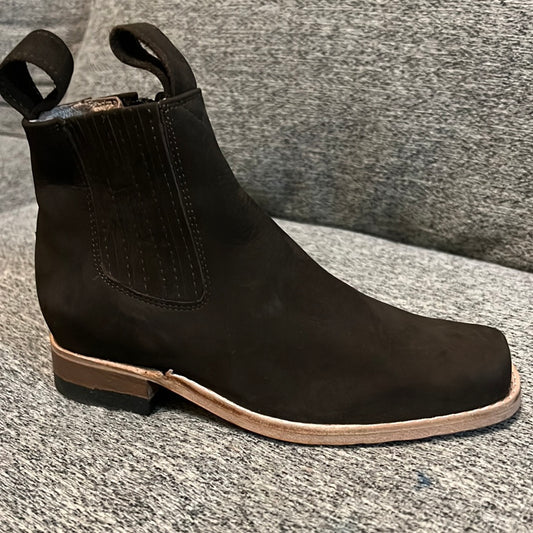 Dark brown children ankle boots size 2