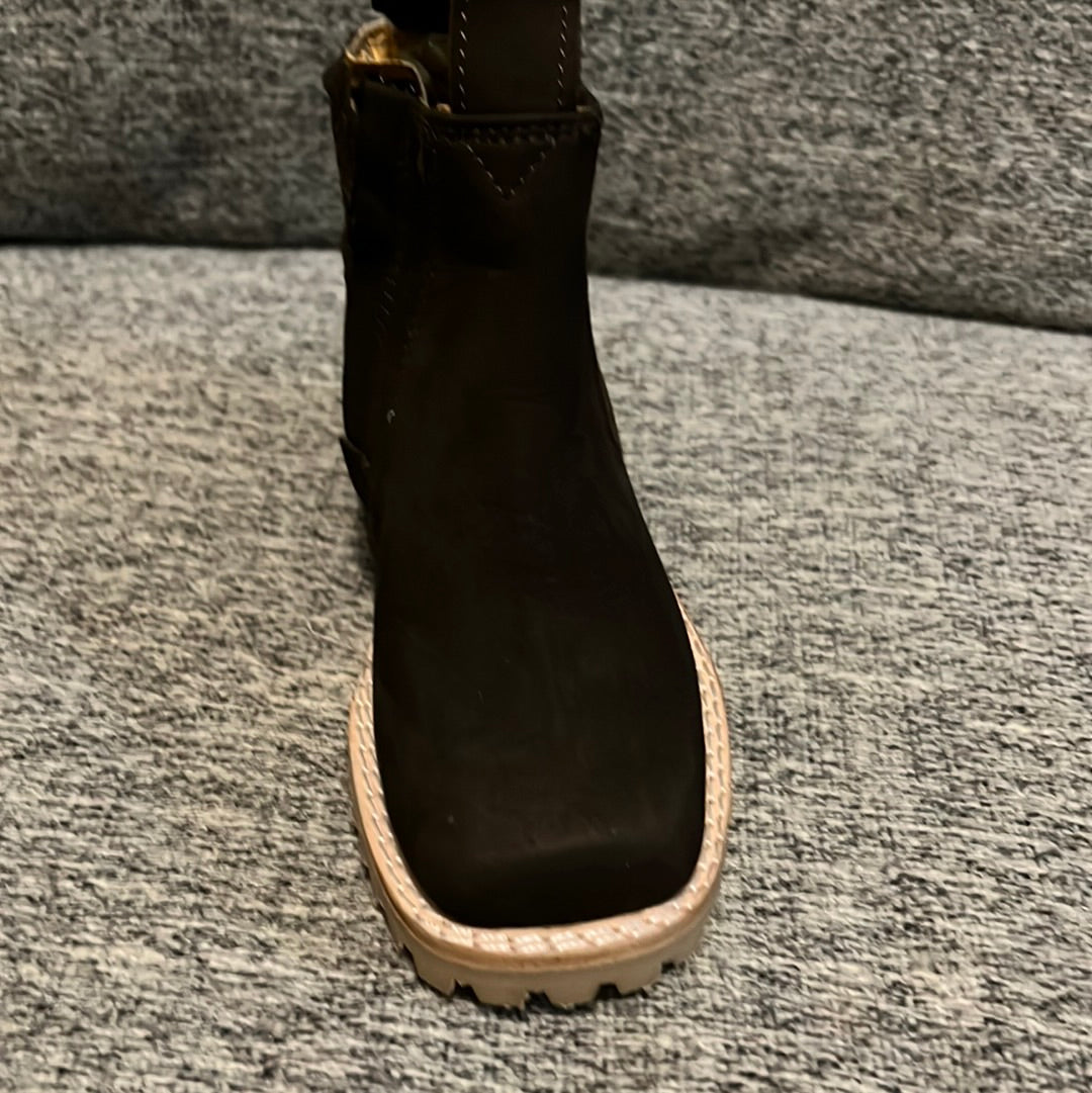 Dark Brown Kid’s Ankle Boots size 9