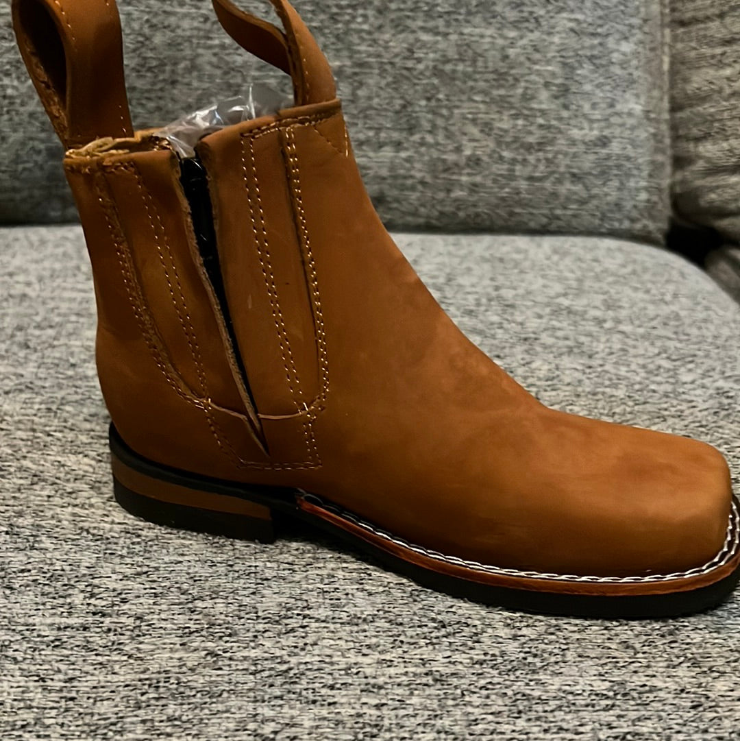 Sienna Brown Ankle Boots size 11.5