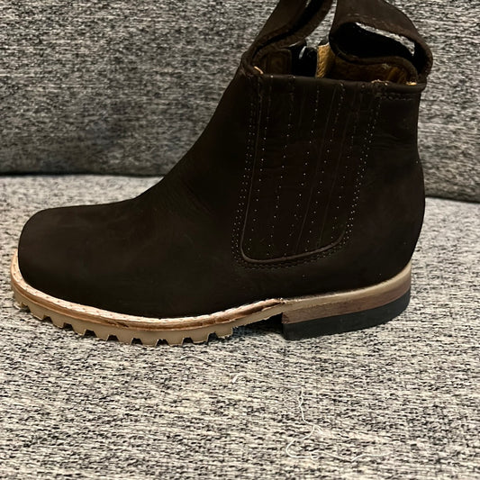 Dark Brown Kid’s Ankle Boots size 9
