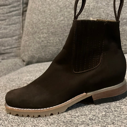 Dark Brown Ankle Boots size 2.5