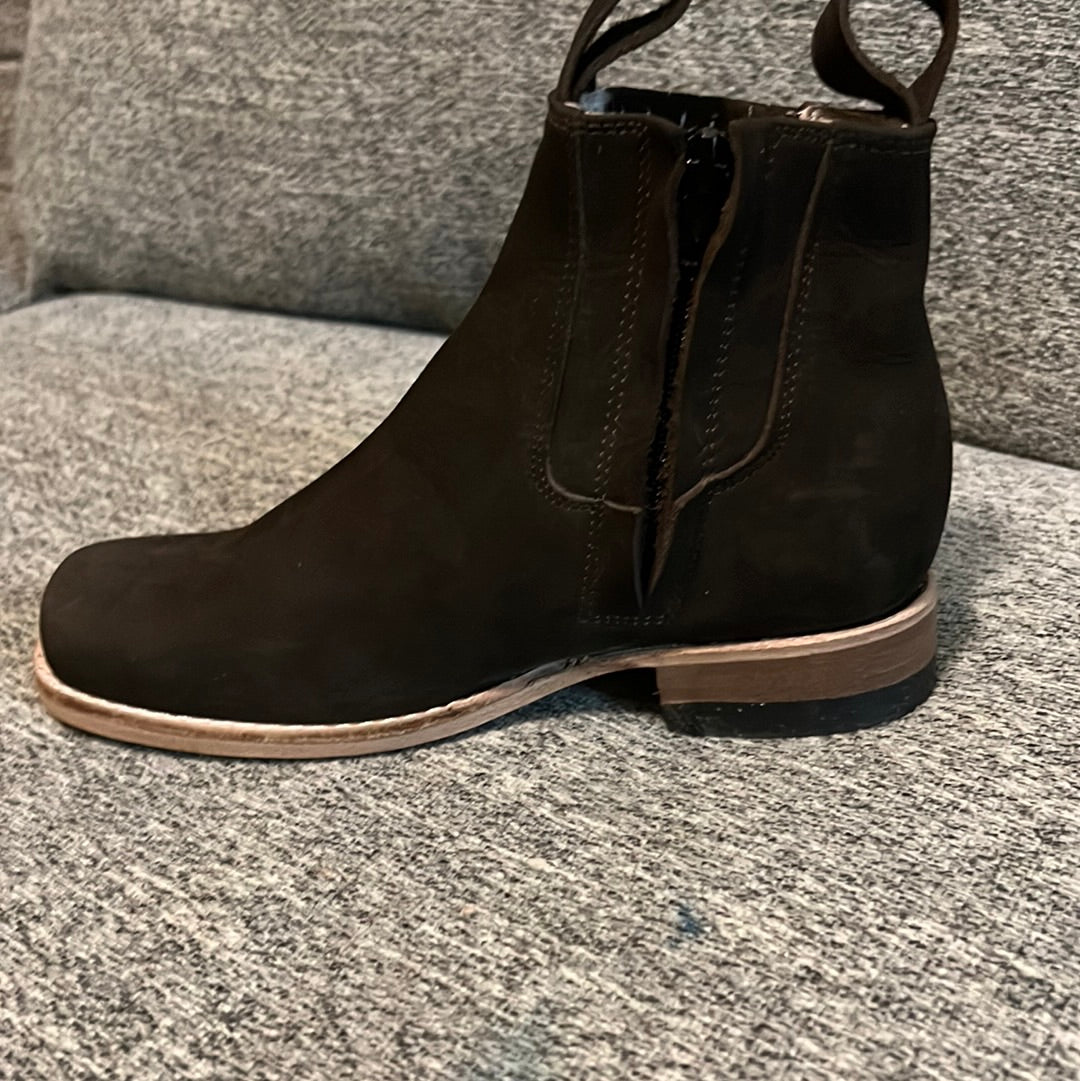 Dark brown children ankle boots size 2