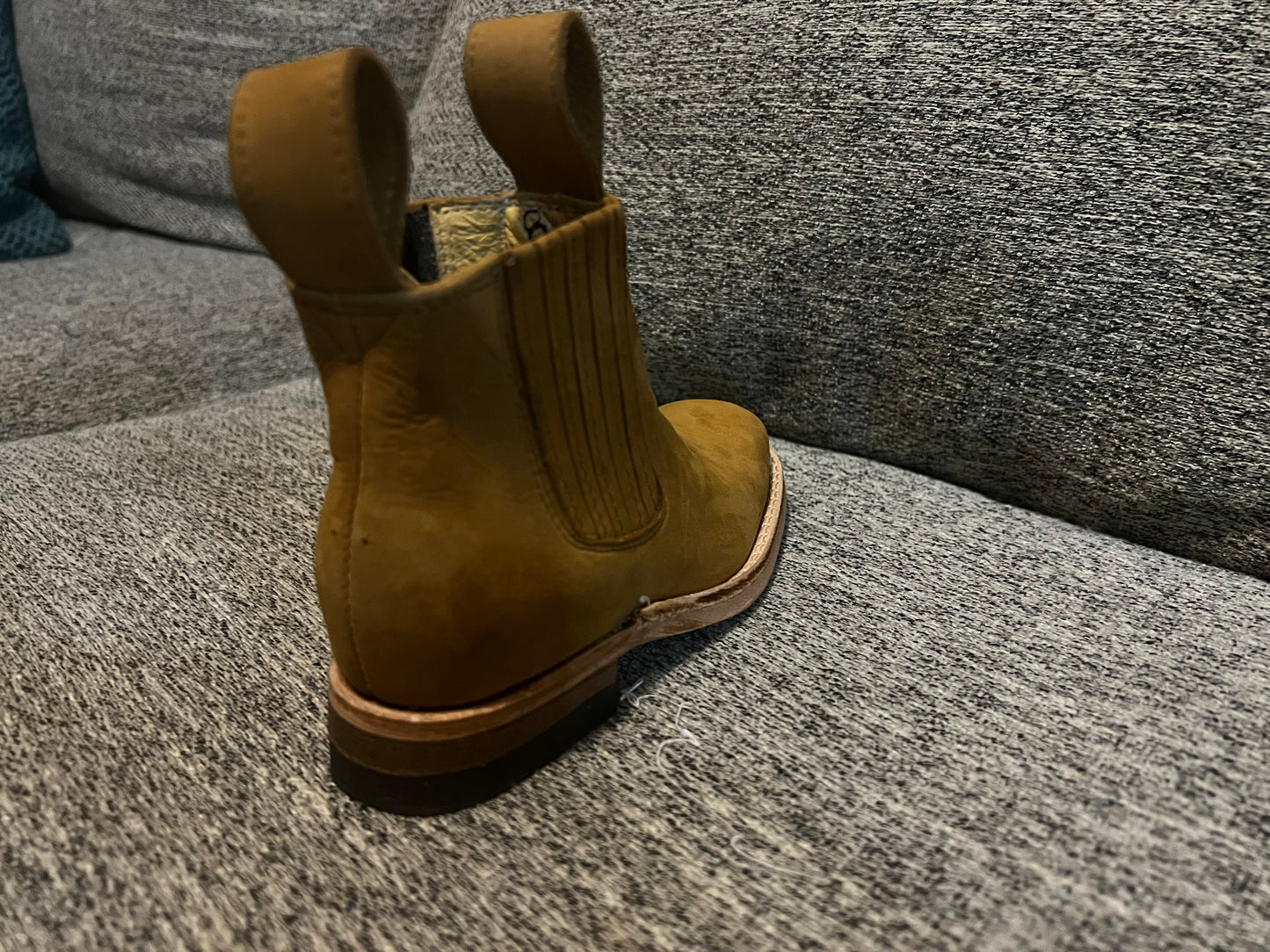 Camel children ankle boots size 11