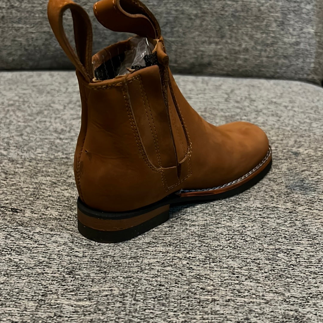 Sienna Brown Ankle Boots size 11.5