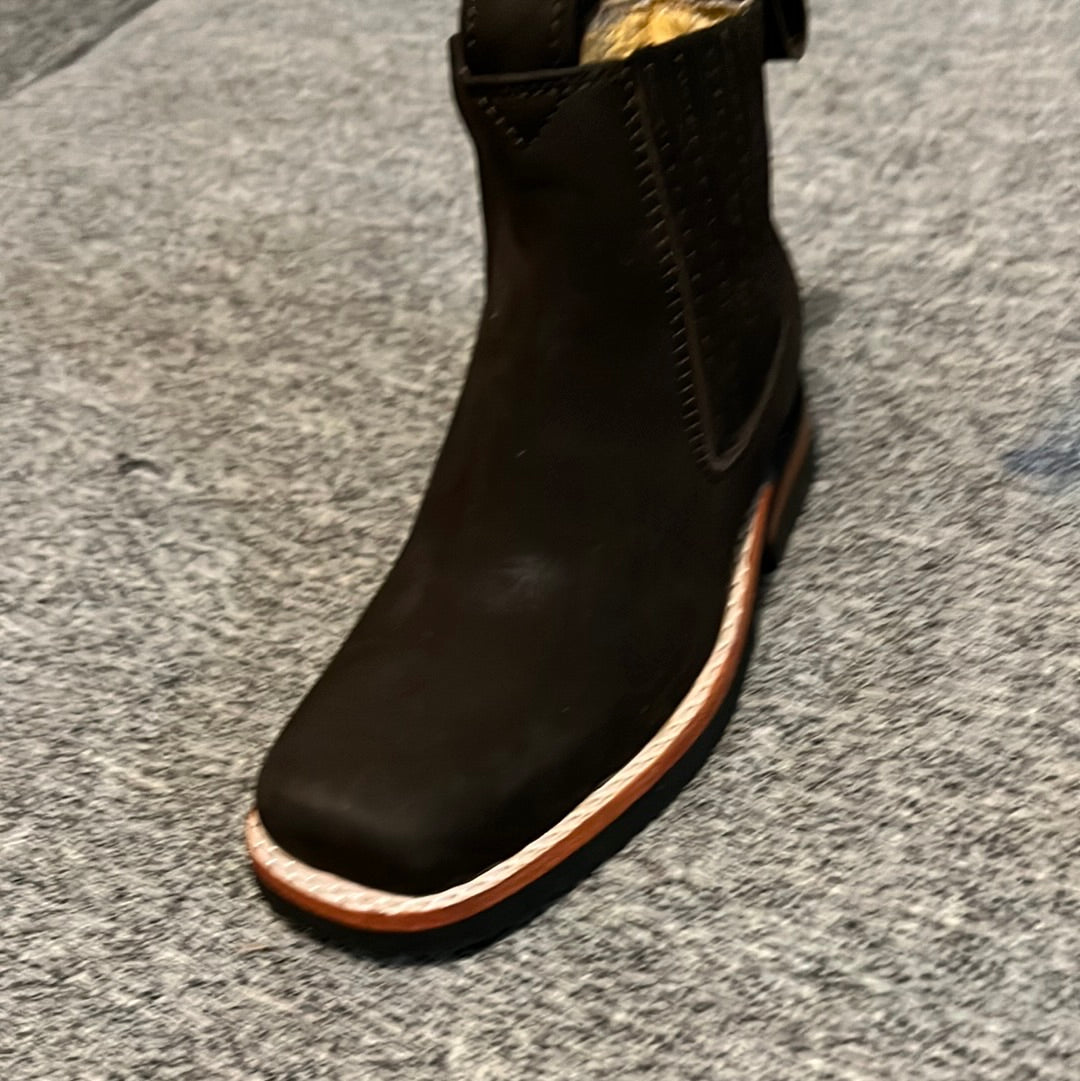 Dark Brown Children ankle boots size 10