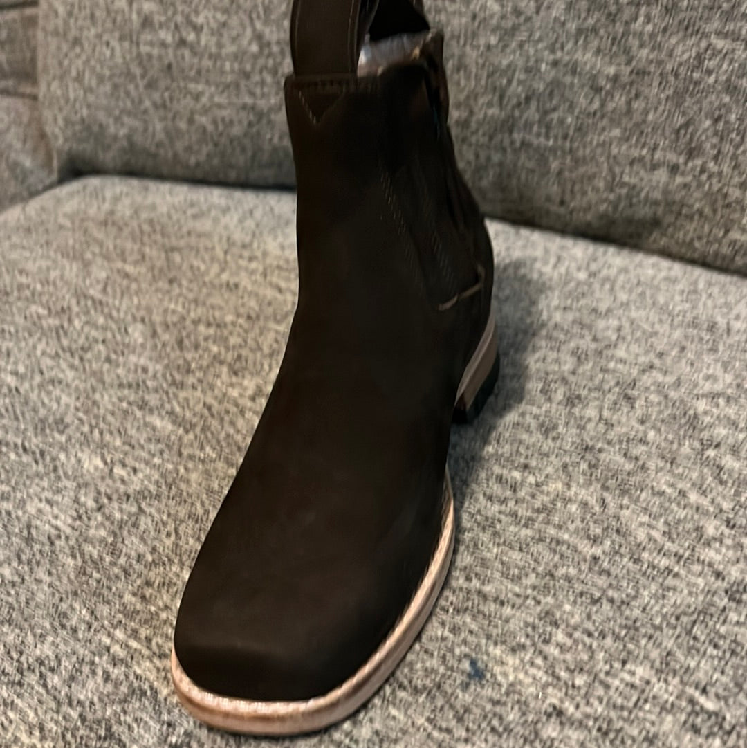 Dark brown children ankle boots size 2